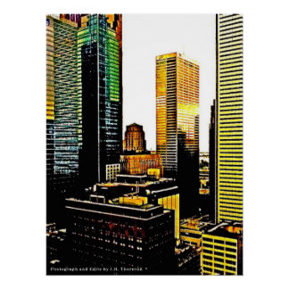 Toronto Sky Scrapers Poster