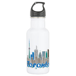 Toronto Skyline 532 Ml Water Bottle