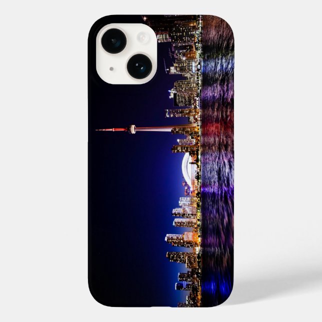 Toronto Skyline After Sunset Case-Mate iPhone Case (Back)