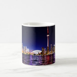Toronto Skyline at Night Coffee Mug