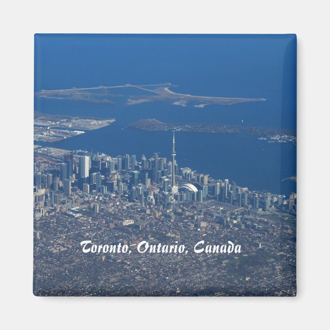 Toronto Skyline Fridge Magnet (Front)