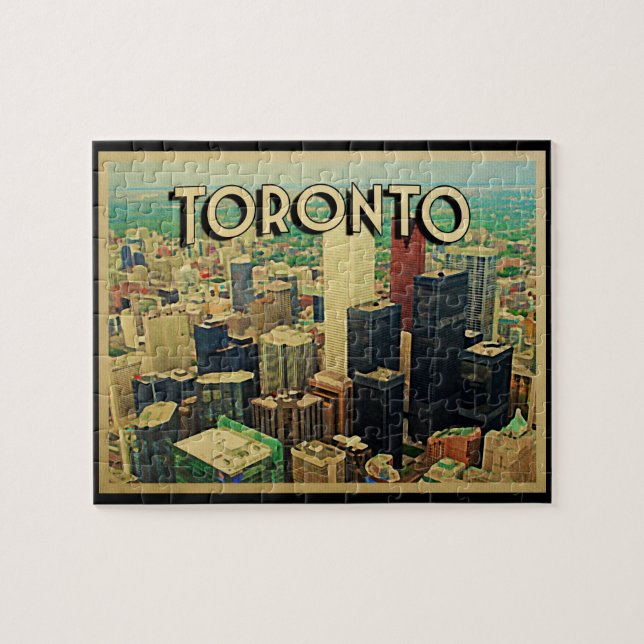 Toronto Skyline Jigsaw Puzzle (Horizontal)
