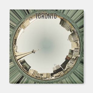 Toronto skyline magnet
