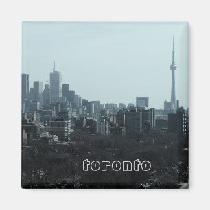 Toronto skyline magnet