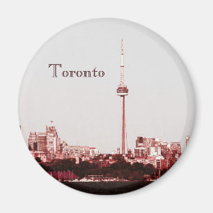 Toronto skyline magnet
