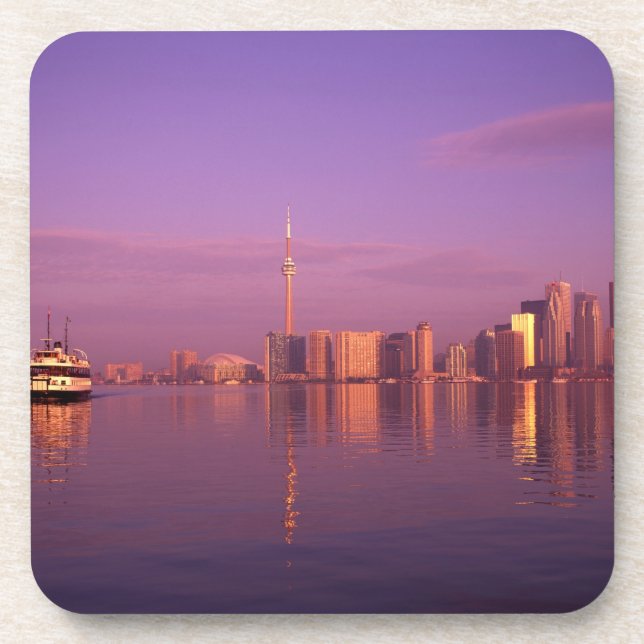 Toronto Skyline, Ontario, Canada Coaster (Front)