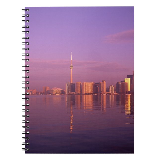 Toronto Skyline, Ontario, Canada Notebook (Front)