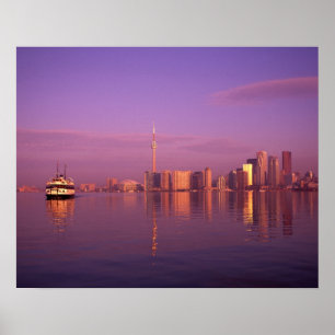 Toronto Skyline, Ontario, Canada Poster