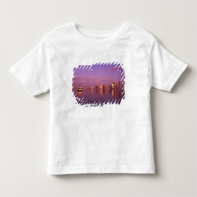 Toronto Skyline, Ontario, Canada Toddler T-Shirt (Front)