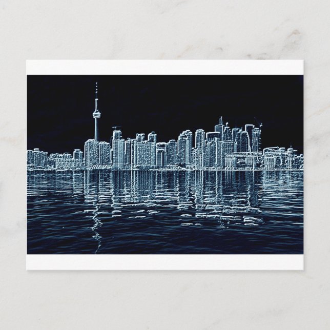 Toronto Skyline Postcard (Front)