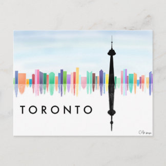 Toronto Skyline Postcard