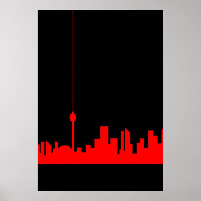 Toronto Skyline Poster (Front)