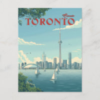 Toronto Skyline Sails Away