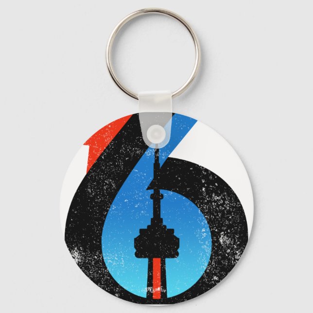 Toronto The Six Key Ring (Front)