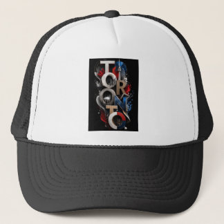 Toronto Urban Fusion 3D Typography Trucker Hat
