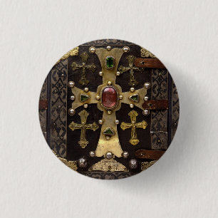 T'oros Roslin Gospels 3 Cm Round Badge