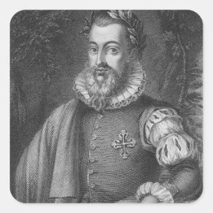 Torquato Tasso Square Sticker