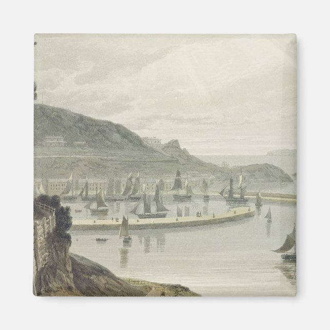 Torquay, Devon, from Volume VIII of 'A Voyage Arou Magnet (Front)