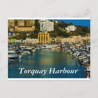Torquay Harbour postcard