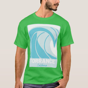 Torrance Beach California Pacific Ocean CA Crashin T-Shirt