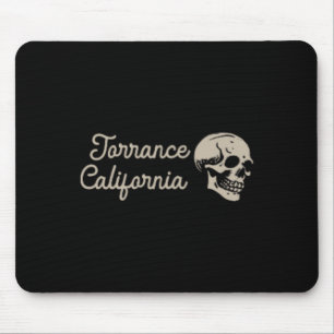 Torrance California Ca Retro Surfer Front And Ck Mouse Pad