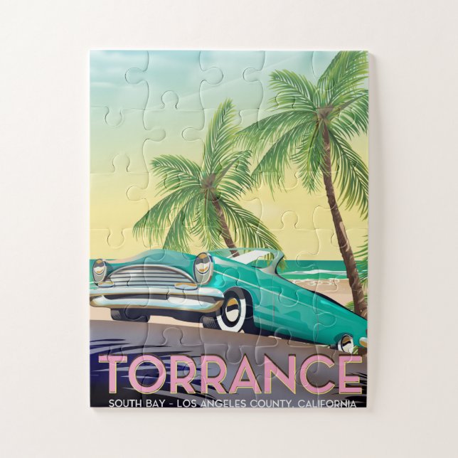 Torrance, California - Los Angeles California Jigsaw Puzzle (Vertical)