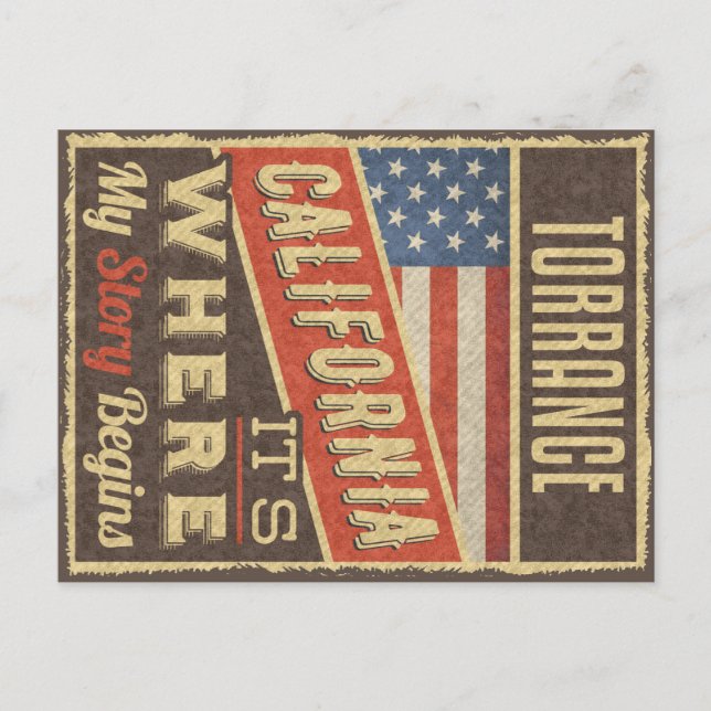 Torrance California Postcard (Front)