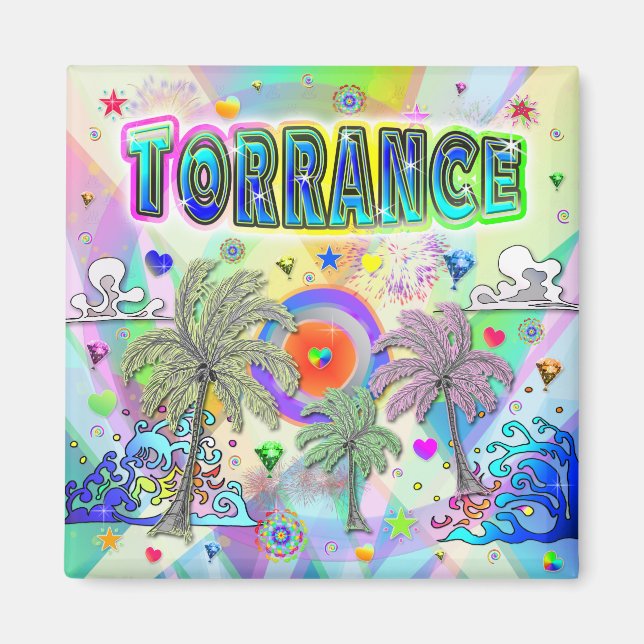 Torrance Deep Dream Magnet (Front)