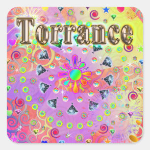 Torrance Lucky Golden Sticker