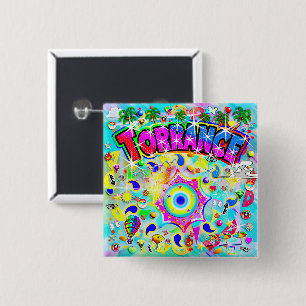 Torrance Mystic Dance 15 Cm Square Badge