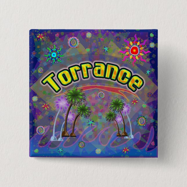 Torrance Noble Voyage Button (Front)