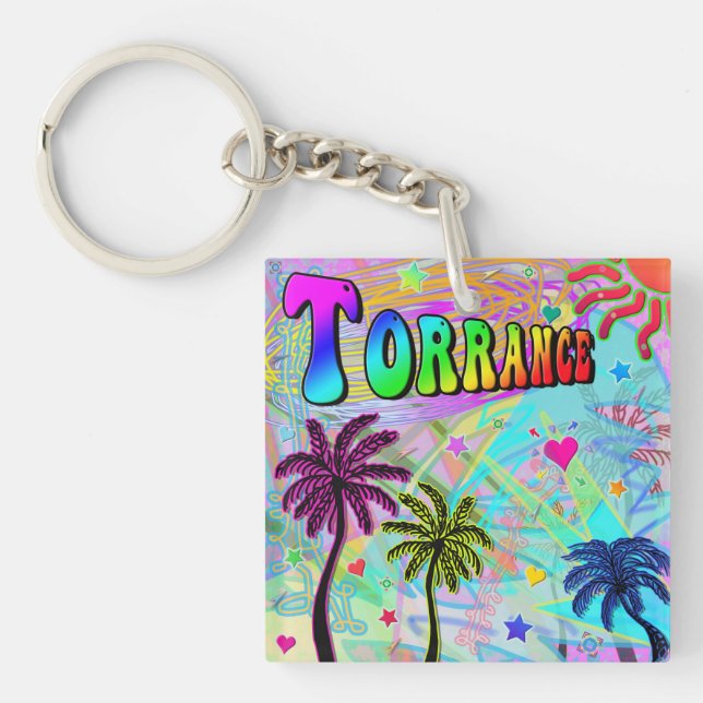 Torrance Vivid Romance Keychain (Front)
