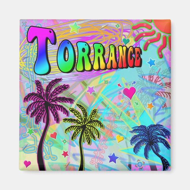 Torrance Vivid Romance Magnet (Front)