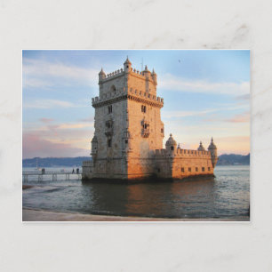 Torre de Belém - Belem Tower portugal Postcard