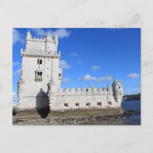 Torre de Belem, Lisbon, Portugal Postcard