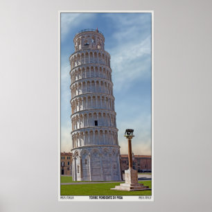 Torre Pendente di Pisa Poster