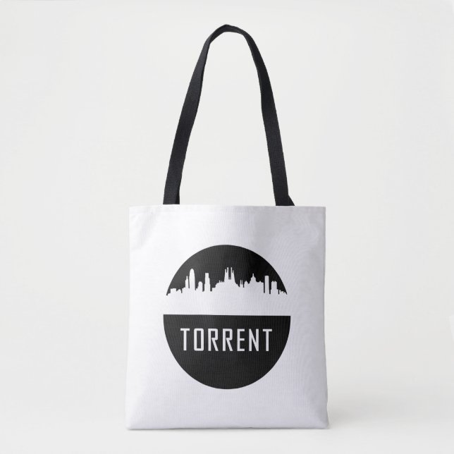 Torrent | cities of Spain Tote Bag (Front)