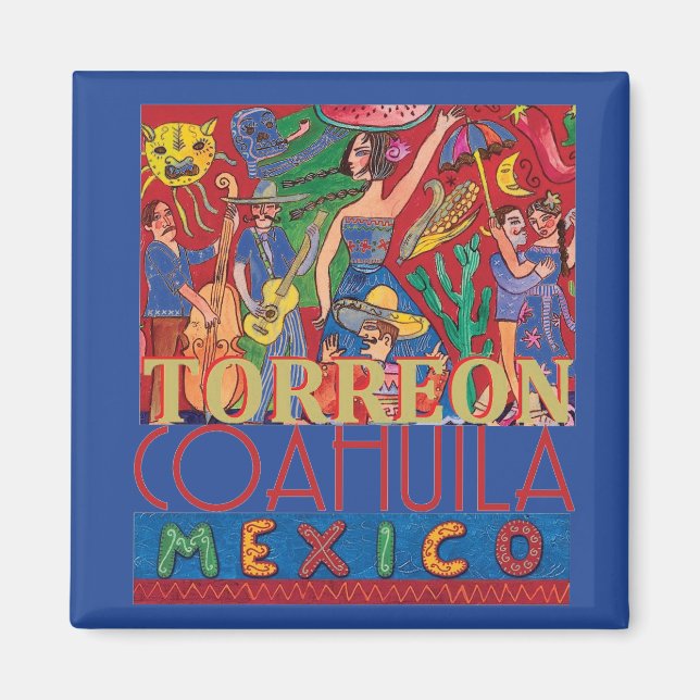 TORREON Mexico Magnet (Front)