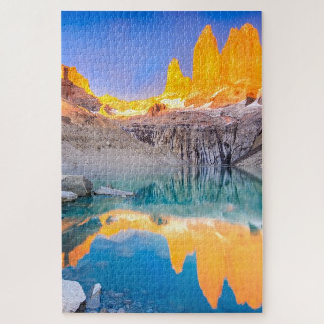 Torres del Paine Jigsaw Puzzle (Vertical)