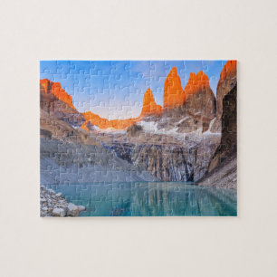 Torres Del Paine National Park, Chile. Jigsaw Puzzle