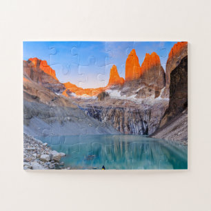 Torres Del Paine National Park, Chile. Jigsaw Puzzle