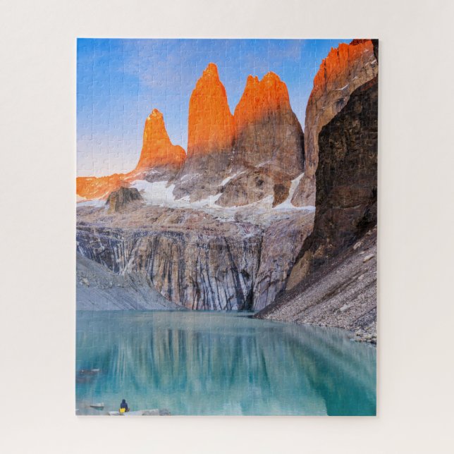 Torres Del Paine National Park, Chile. Jigsaw Puzzle (Vertical)
