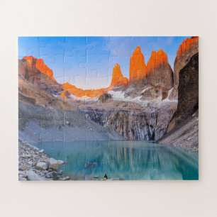 Torres Del Paine National Park, Chile. Jigsaw Puzzle