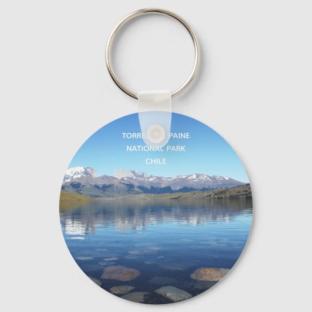 Torres del Paine National Park Chile Key Ring (Front)