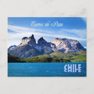 Torres del Paine National Park, Chile Postcard