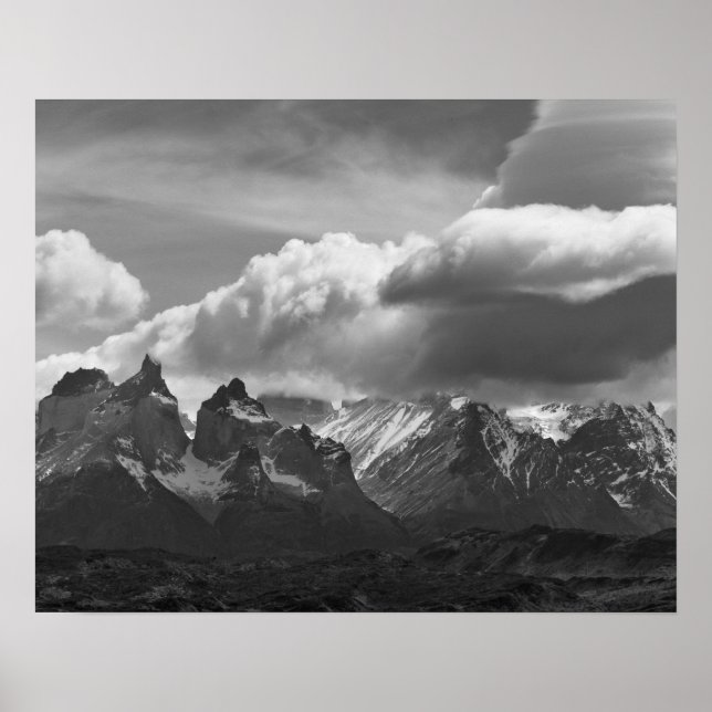 Torres Del Paine National Park,  Cuernos and Poster (Front)