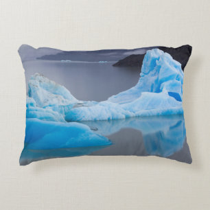 Torres del Paine National Park, Glacial ice Decorative Cushion