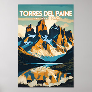 Torres Del Paine Poster