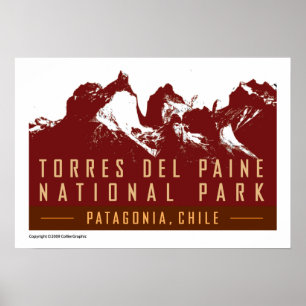 Torres del Paine-Print Poster