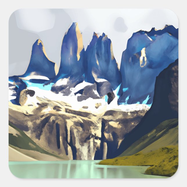 Torres del paine stickers  (Front)